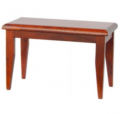 Holz-Tisch 10x5 cm mahagoni