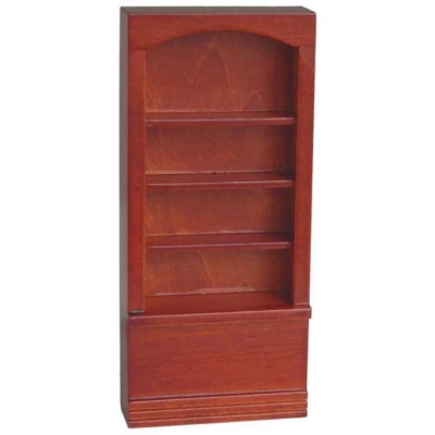Bücherregal Mahagoni 18 cm 1:12