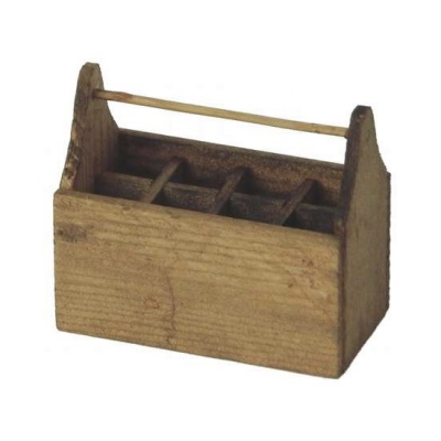 Werkzeugkiste 4,5 cm braun mit 8er Set Werkzeug - 2