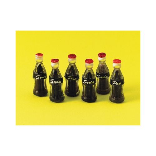 6er Set Cola Flaschen 2 cm