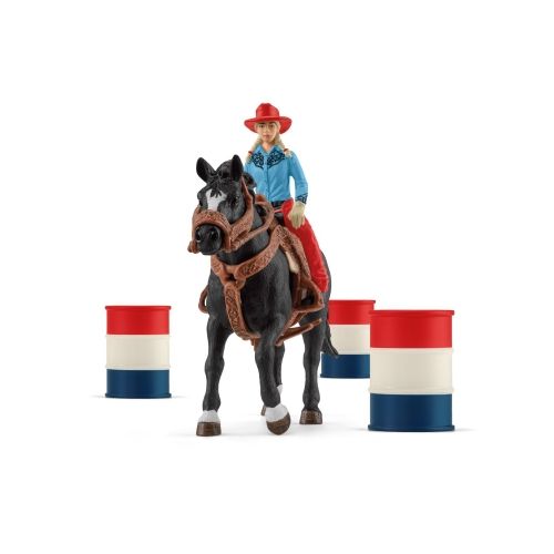 Schleich - 42576 - Barrel Racing mit Cowgirl - 2