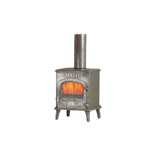 Zimmerkamin mit Feuer