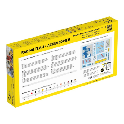 Figurenset Racing Team +  Zubehör 1:24 - 2