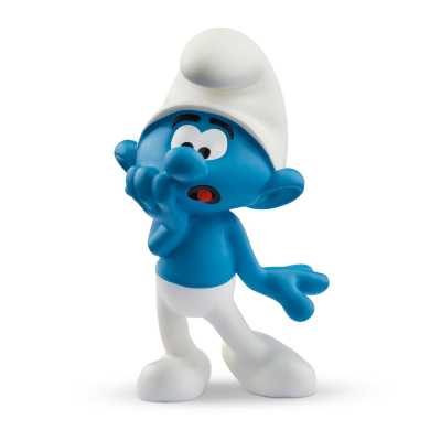 Schleich - The Smurfs 20840 - Angsthase Schlumpf