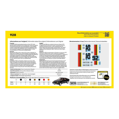 STARTER KIT Porsche 928 1:43 - 4