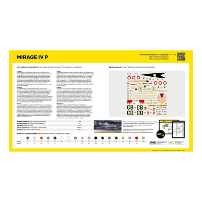Kampfflugzeug MIRAGE IV P - 4