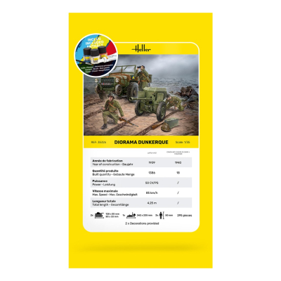 STARTER KIT Laffly mit Besatzung und 25mm  PAK - 6