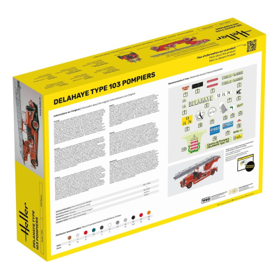 STARTER KIT Feuerwehr Leiterwagen DELAHAYE TYPE 103 POMPIERS - 2