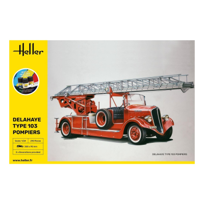 STARTER KIT Feuerwehr Leiterwagen DELAHAYE TYPE 103 POMPIERS - 3