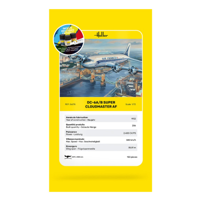 STARTER KIT DC6 Super Cloudmaster Air France - 6