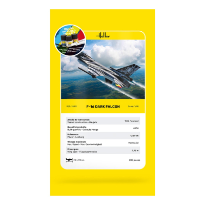 STARTER KIT F-16 Dark Falcon - 6