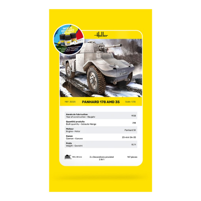 STARTER KIT Radpanzer Panhard 178 - 6