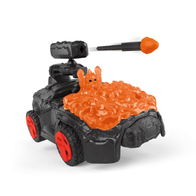 Schleich - 42668 - ELDRADOR® CREATURES Lava-Crashmobil mit Mini Creature