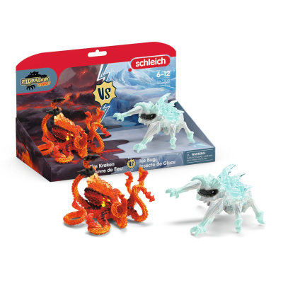 Schleich - 70826 - ELDRADOR® CREATURES Eiskäfer vs. Feuerkrake - 3