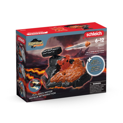 Schleich - 42663 - ELDRADOR® CREATURES Lava Düsenjet Fahrzeug mit Mini Creature - 2
