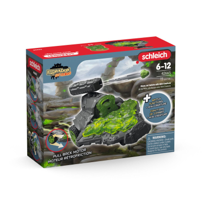 Schleich - 42665 - ELDRADOR® CREATURES Stein Düsenjet Fahrzeug mit Mini Creature - 2