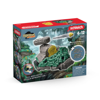 Schleich 42666 ELDRADOR® CREATURES Dschungel Düsenjet Fahrzeug mit Mini Creature - 2