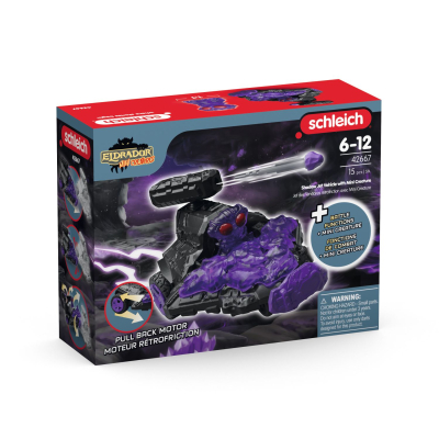 Schleich 42667 ELDRADOR® CREATURES Schatten Düsenjet Fahrzeug mit Mini Creature