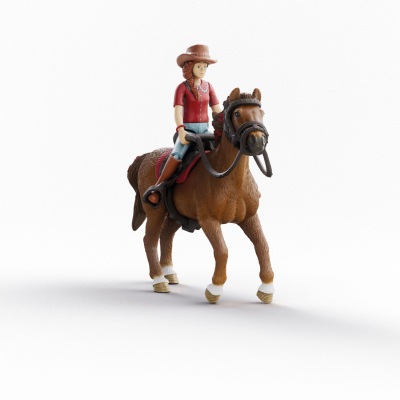 Schleich - 42711 - HORSE CLUB  Hannah & Cayenne