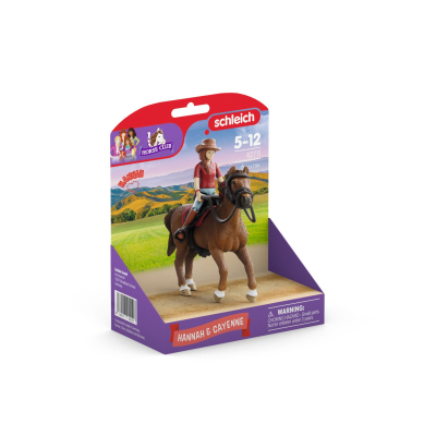 Schleich - 42711 - HORSE CLUB  Hannah & Cayenne - 2