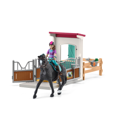 Schleich - 42709 - HORSE CLUB Pferdebox mit Lisa & Storm