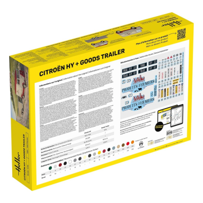 Citroen HY + Goods Trailer 1:24 - 2