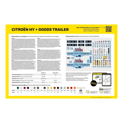 Citroen HY + Goods Trailer 1:24 - 4