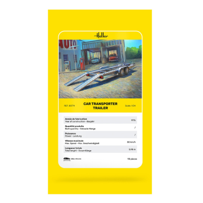 STARTER KIT Car Transporter Trailer - 6