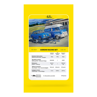 STARTER KIT Gordini Racing Set 1:24 - 6