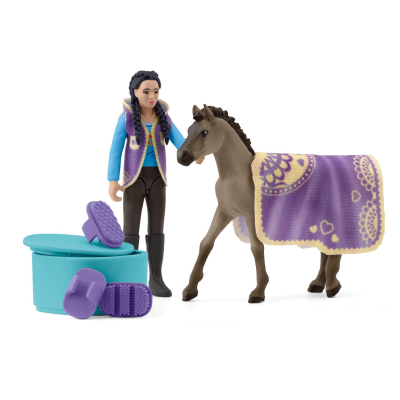 Schleich - 42753 - Horse Club Beauty Set mit Kim