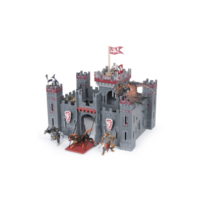 Papo  Bundle - MITTELALTER - Das Fantasy Schloss mit 6 Spielfiguren