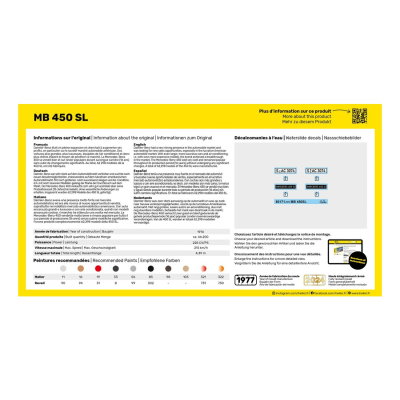 STARTER KIT Mercedes Benz MB 450 SL - 4