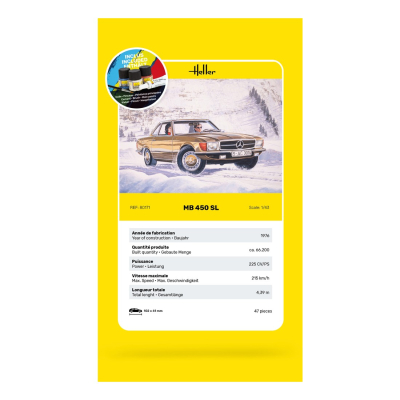 STARTER KIT Mercedes Benz MB 450 SL - 6