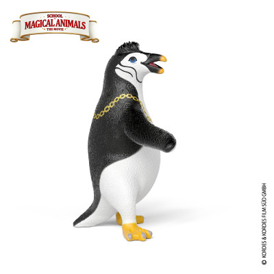Schleich - 14958 - School of Magical Animals Juri der Pinguin mit Goldkette - 2