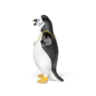 Schleich - 14958 - School of Magical Animals Juri der Pinguin mit Goldkette - 4