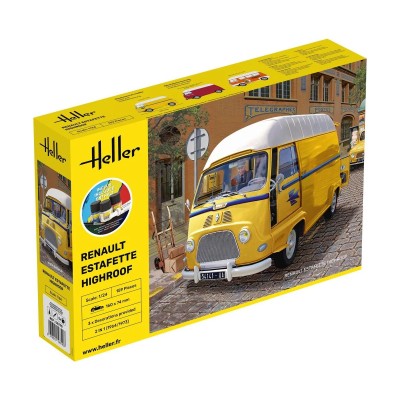 STARTER KIT Transporter Estafette Highroof 1:24
