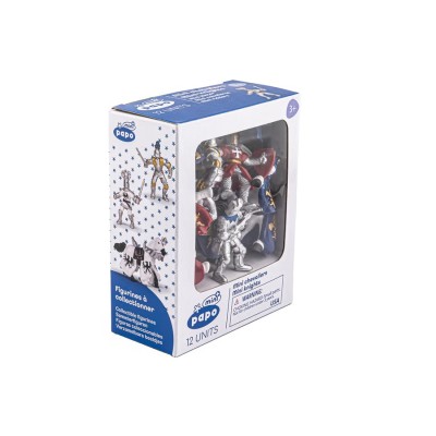 Papo 33107 & 33022 -  Mini Burg der Ritter mit 12 Figuren - 3