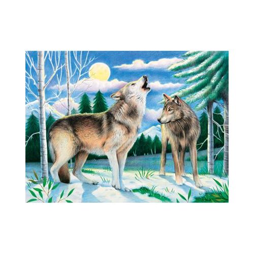 Malen mit Aquarellstiften 