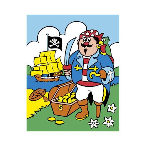 Mein erstes Malen nach Zahlen - Piraten - 2