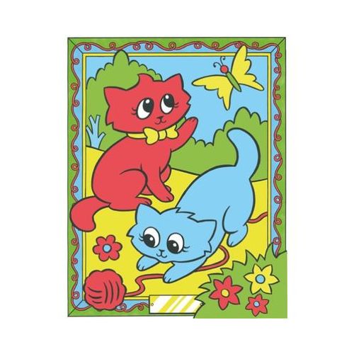 Malen nach Farben - Katzen