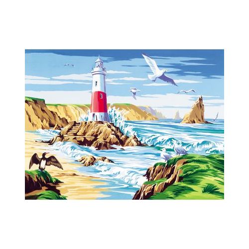 Malen nach Zahlen - Leuchtturm