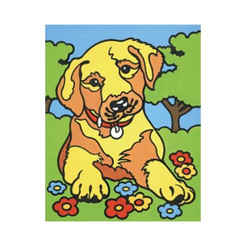 Mein erstes Malen nach Zahlen - Hund und Pferd