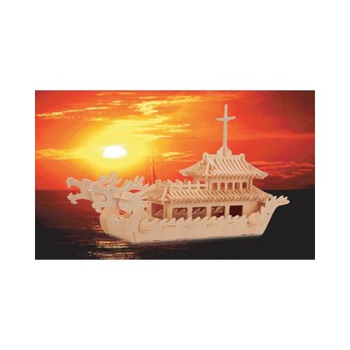 Holzbausatz Drachenboot - 3D Puzzle