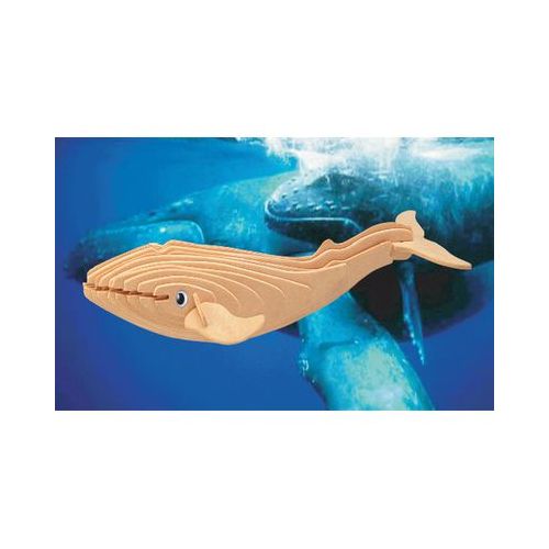 Holzbausatz Blauwal - 3D Puzzle