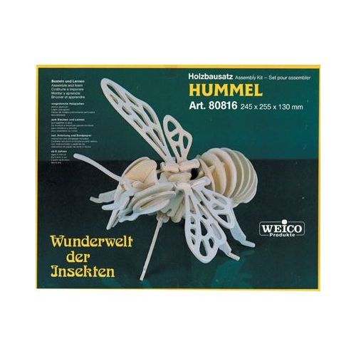 Holzbausatz Hummel - 3D Puzzle