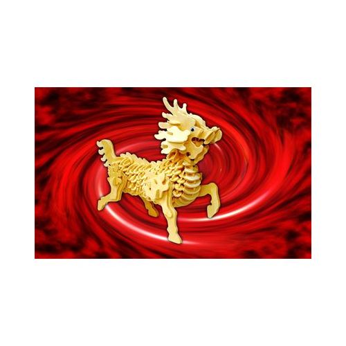 Holzbausatz Kylin - 3D Puzzle