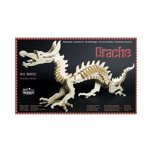 Holzbausatz Drache - 3D Puzzle