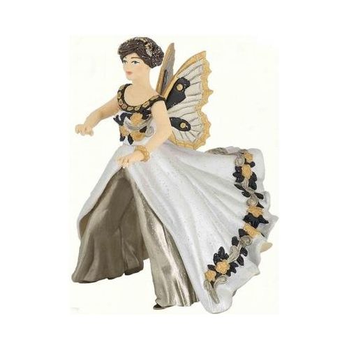 Papo 38830 - Sagen und Märchen - Reitende Elfe schwarzweiß