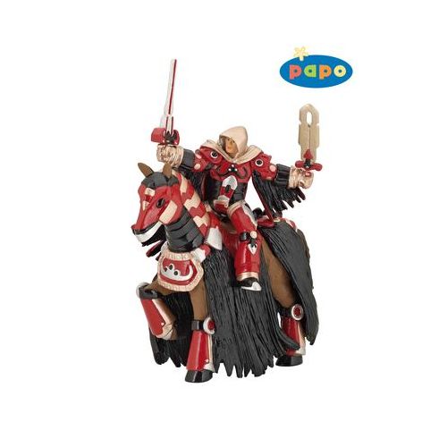 Papo 70120 - Galactic adventure Cyberknight horse  Fighter