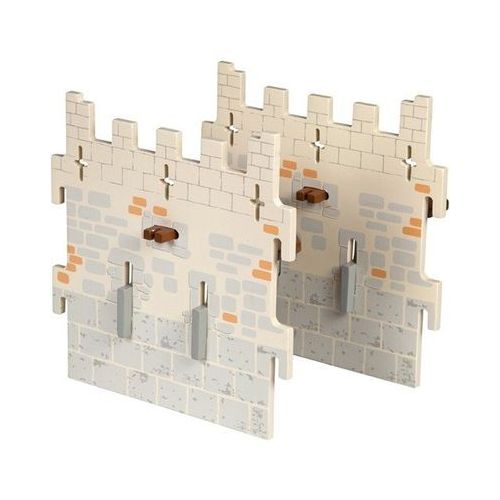 Papo 60024 Set 5 Burg der Waffenmeister 2 mittl. Mauern